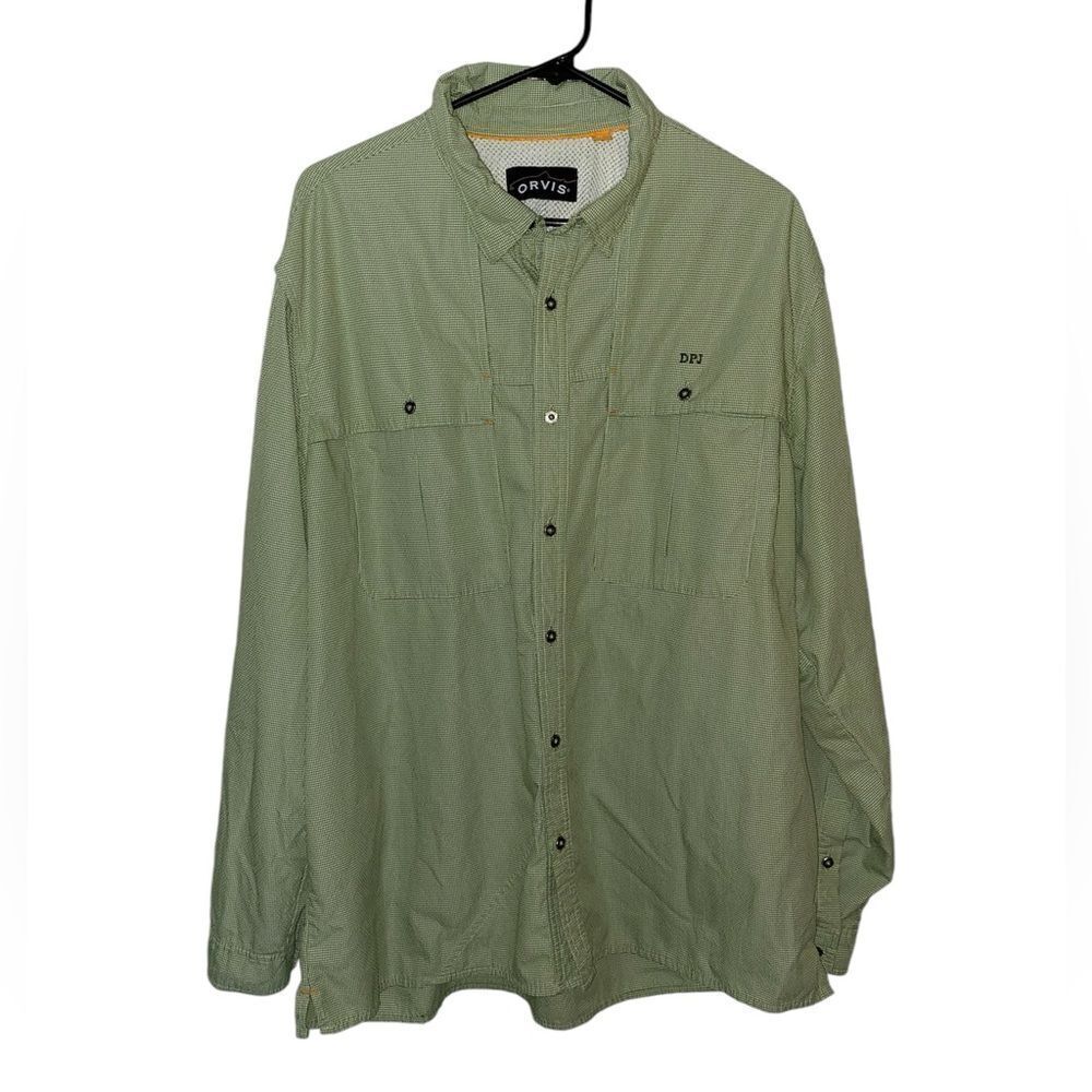 Orvis Men’s Long Sleeve Shirt Size XL